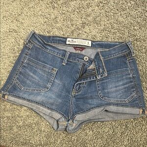 Hollister Blue Jean Shorts